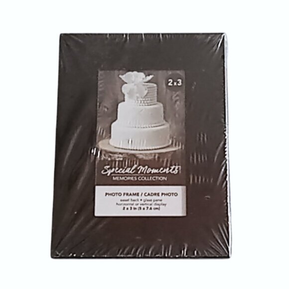 🎯 10 for $10 / Small Black Photo Frame (Sealed) - Picture 1 of 4